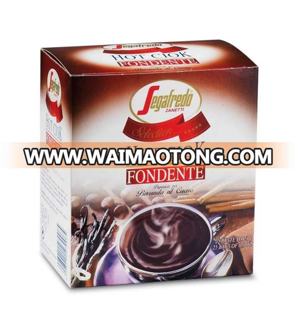 Hot Ciok Segafredo Instant Dark Chocolate Cocoa Powder single-dose bags